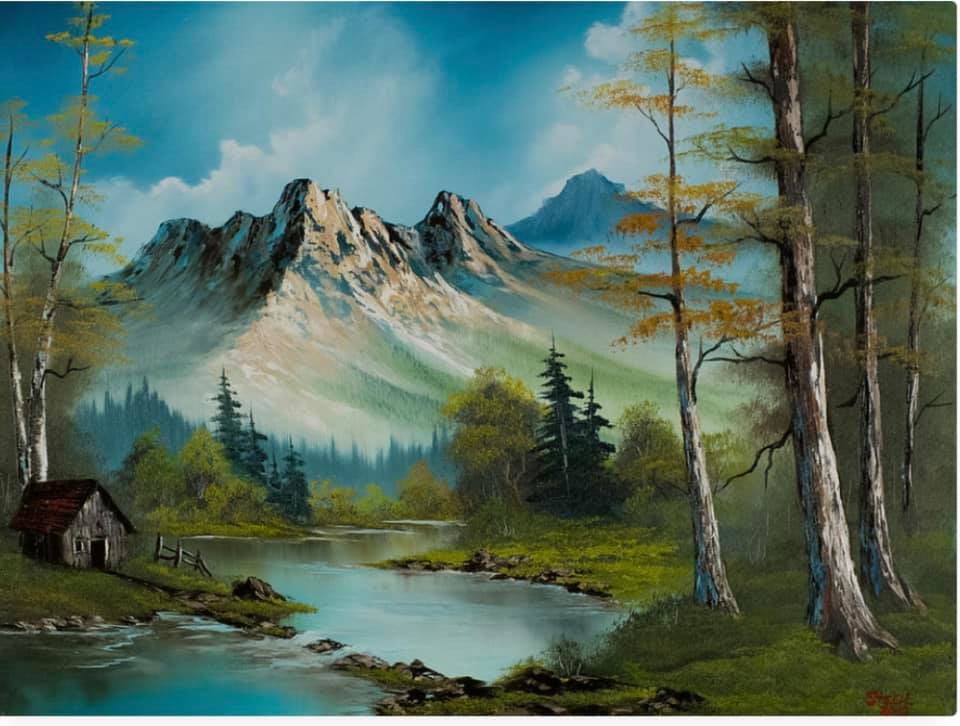 The Mountain Canvas Wall Painting